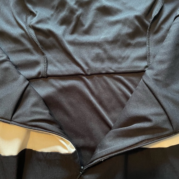 Le château Dress black and cream - Picture 7 of 8